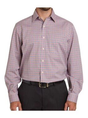 kirkland dress shirts Signature Men's Button Down Shirt, Variety (16 x34/35, Brown Gray Plaid) : Clothing, Shoes & Jewelry Men Dress Shirt Kirkland Signature